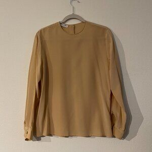Vintage Dior Peach Blouse